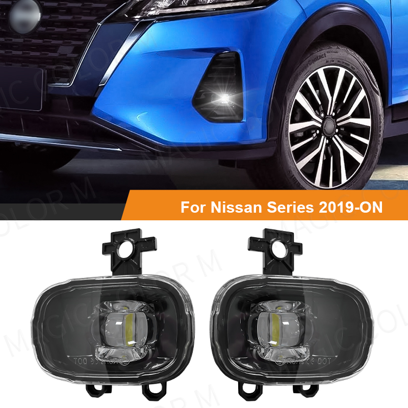 Car Accessories Xcent - 2PCs LED Fog Lights for Nissan
