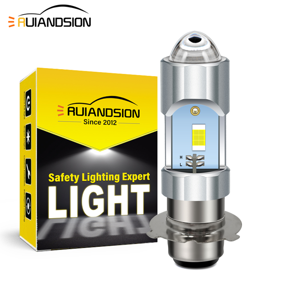 Car Accessories Xcent - Ruiandsion P15D-25-3 H6M LED Motorcycle Headlight