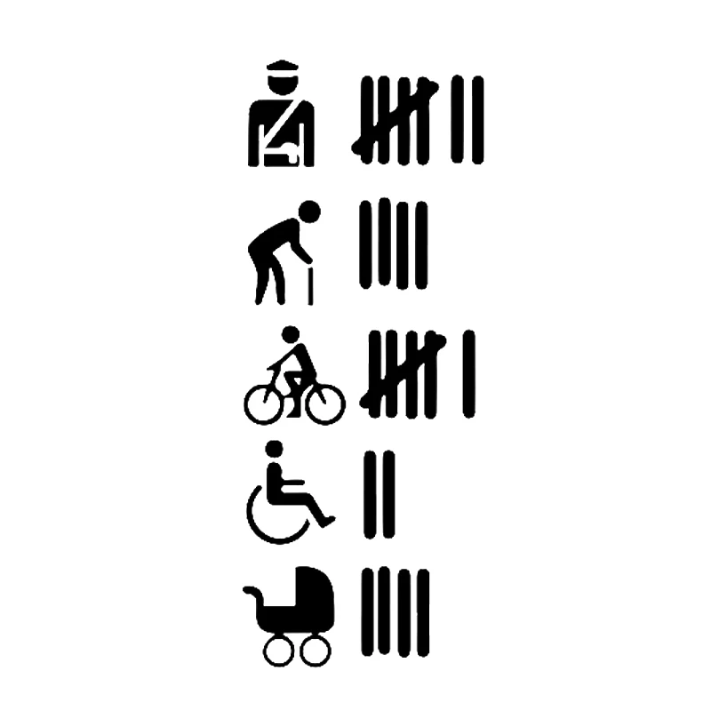 Car Accessories On Amazon - 18cm Car Motorcycle Sticker Stroke List