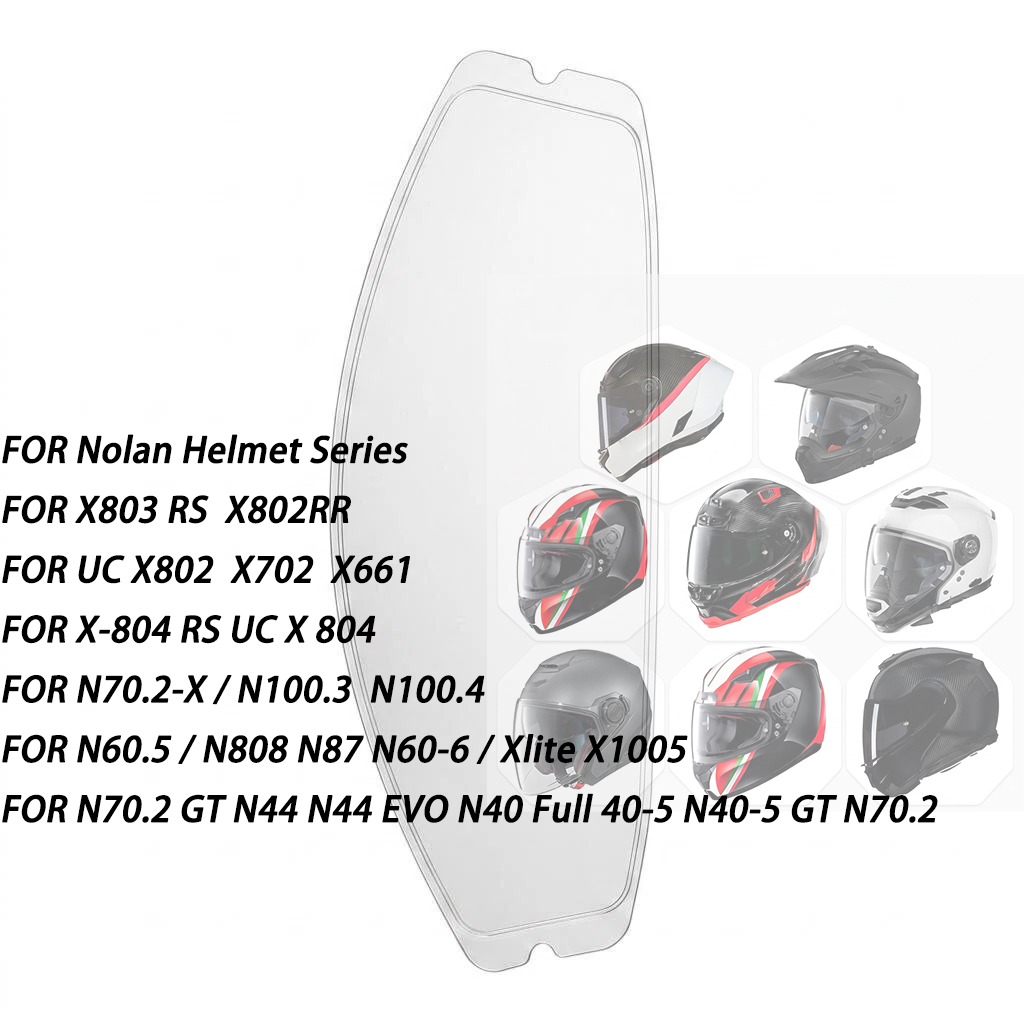 Car Accessories Xcent - visor Anti Fog Film for Nolan