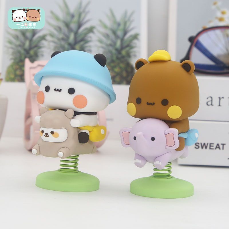 Yier Bubu Spring Swing Figurin - Car Accessories Interior review and price