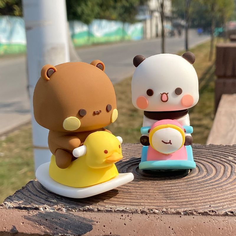 Yier Bubu Spring Swing Figurin - Car Accessories Interior review and price