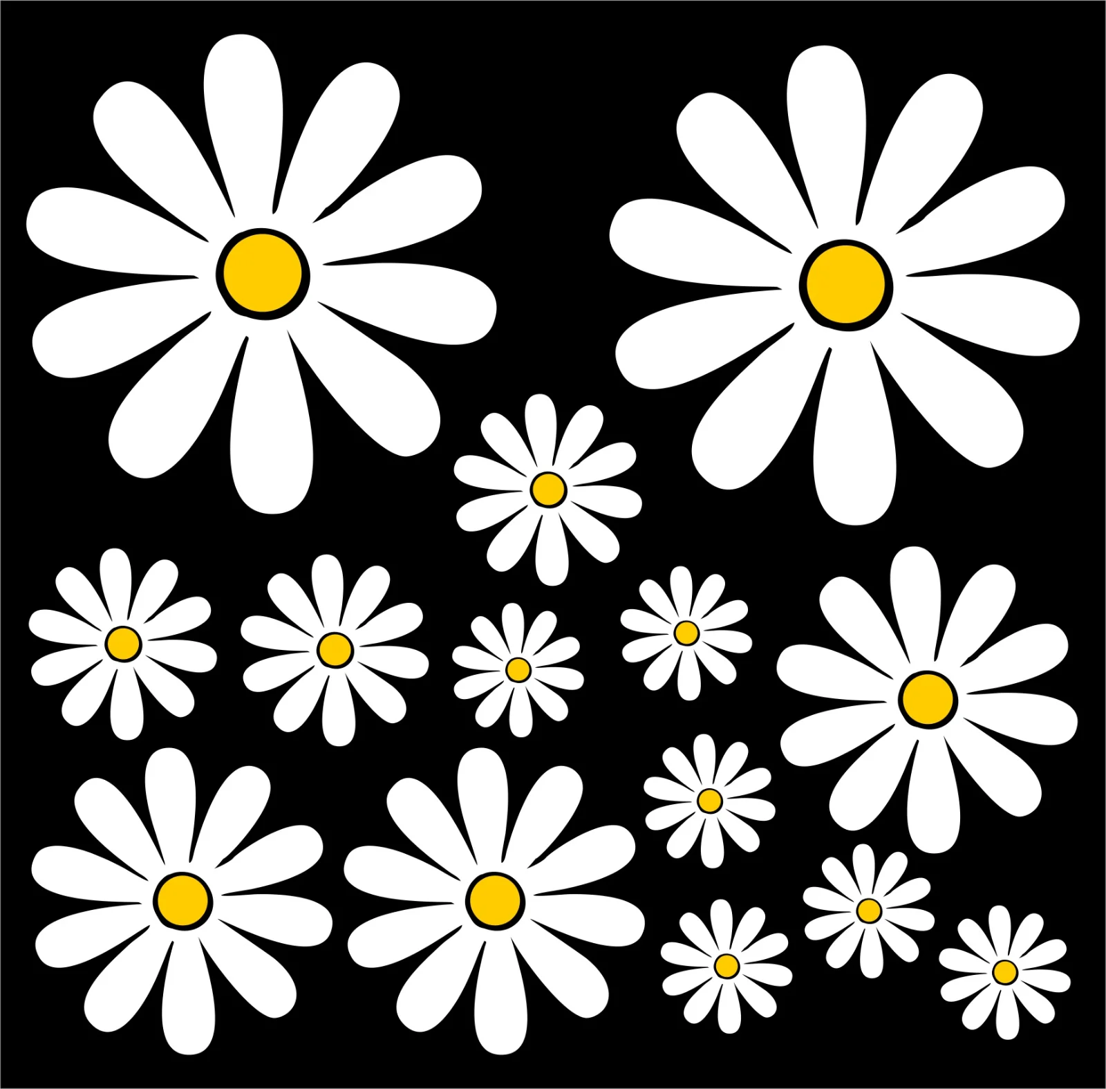 15cm Daisy Exterior Cute, PVC  - Car Accessories On Amazon review and price
