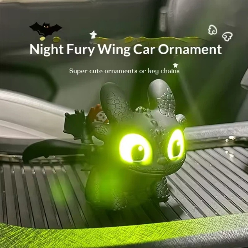 Genuine Cute Glowing Toothless - Car Accessories Interior review and price