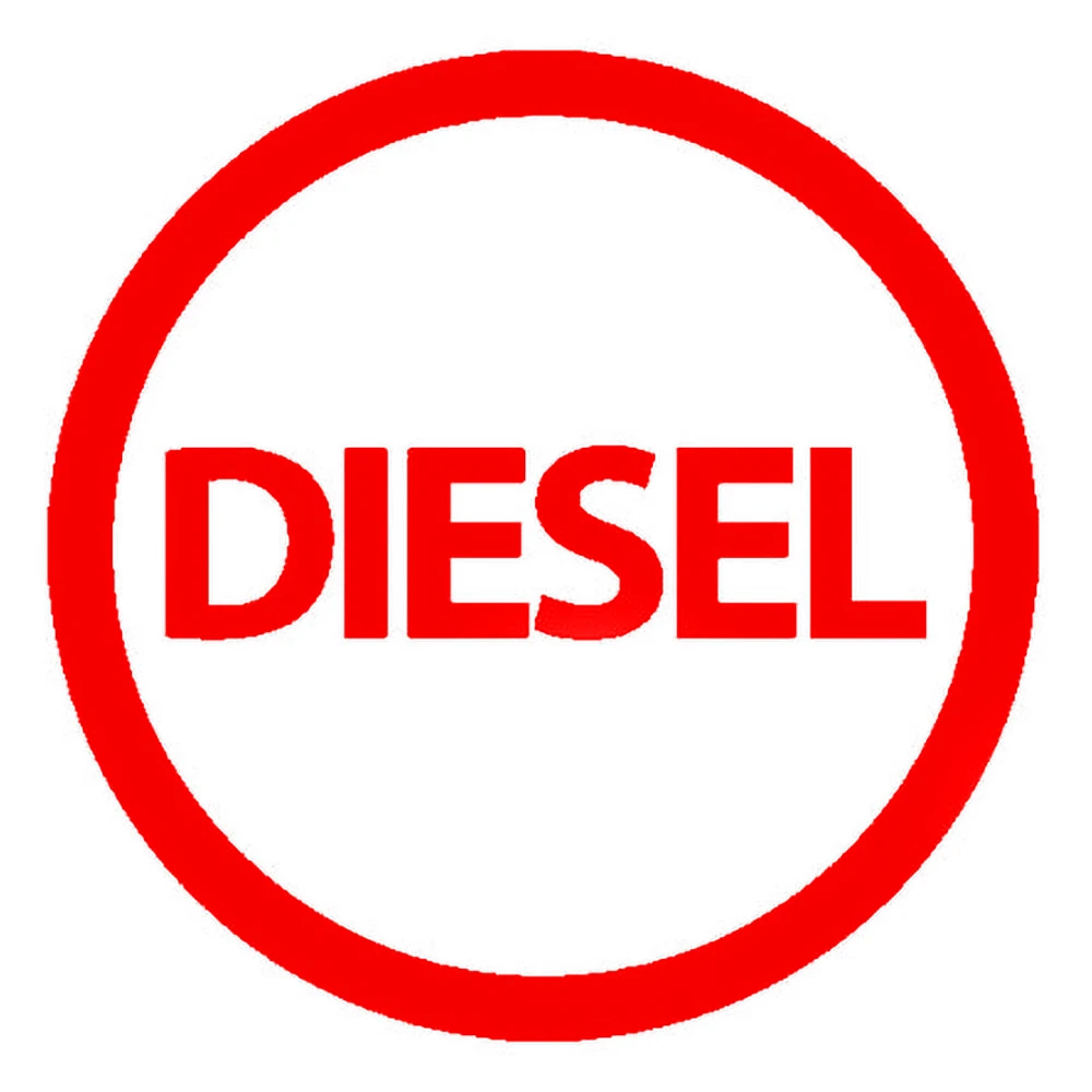 10CM Fashion DIESEL Vinyl High - Car Accessories On Amazon review and price