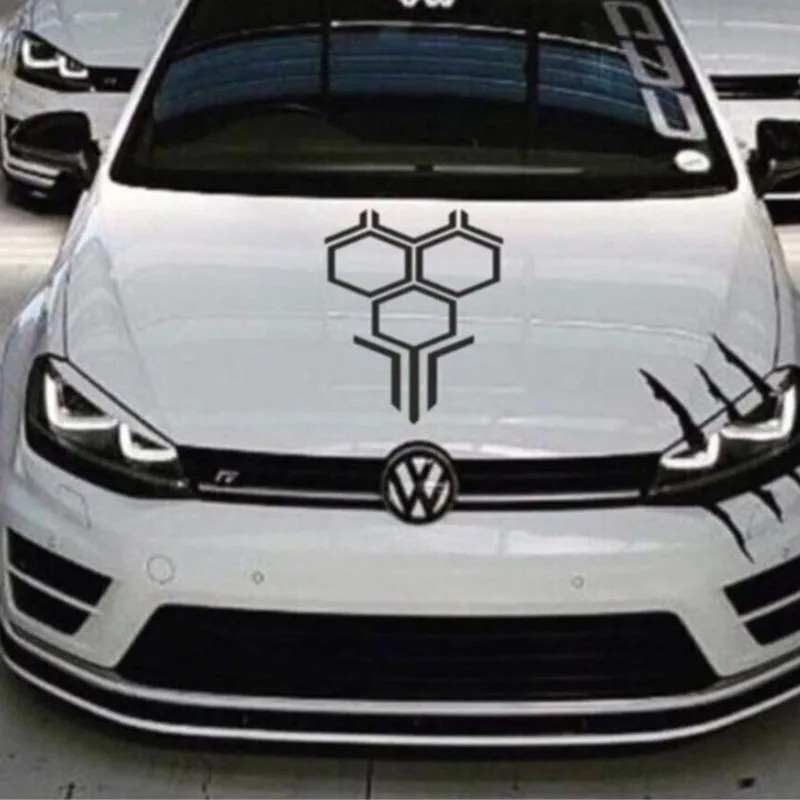 Honeycomb Upper Cowl Car Vinyl - Car Accessories On Amazon review and price