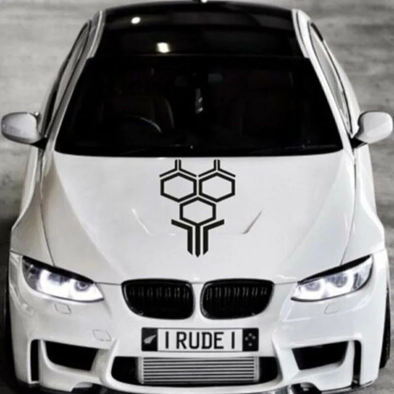 Honeycomb Upper Cowl Car Vinyl - Car Accessories On Amazon review and price
