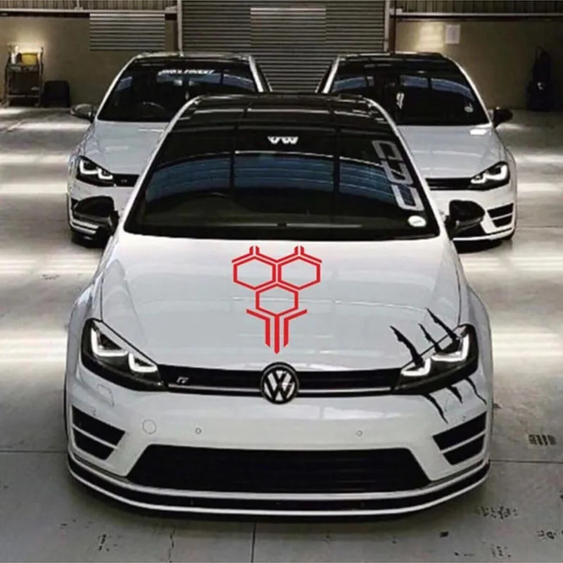 Honeycomb Upper Cowl Car Vinyl - Car Accessories On Amazon review and price