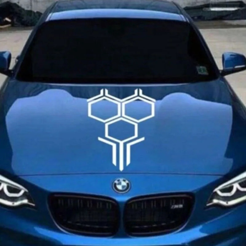 Honeycomb Upper Cowl Car Vinyl - Car Accessories On Amazon review and price