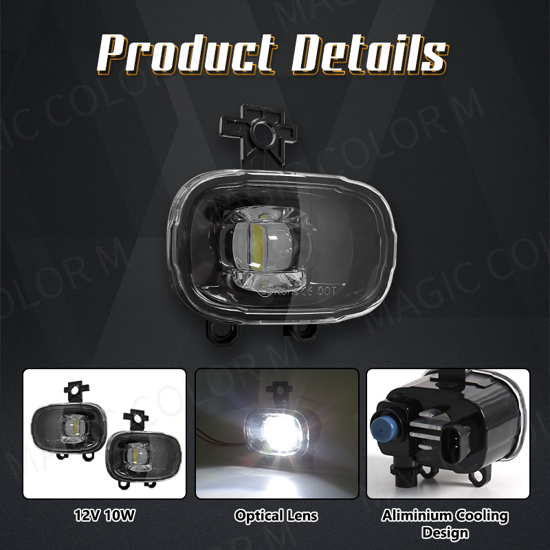 2PCs LED Fog Lights for Nissan - Car Accessories Xcent review and price