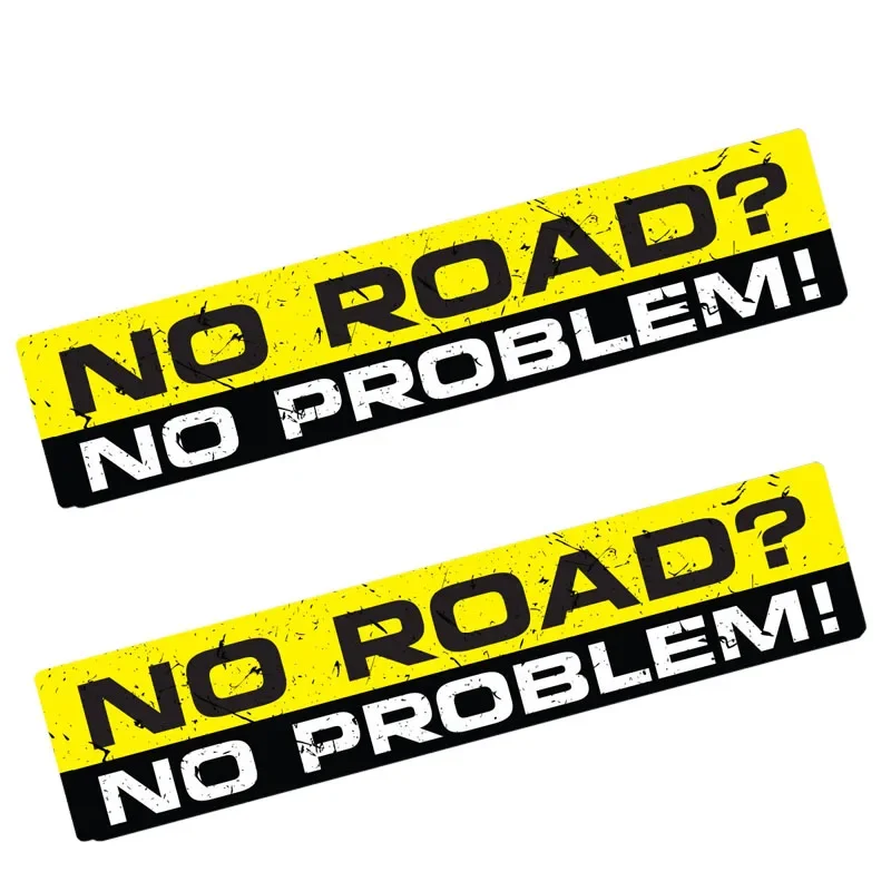 Car Stickers NO ROAD NO PROBLE - Car Accessories On Amazon review and price